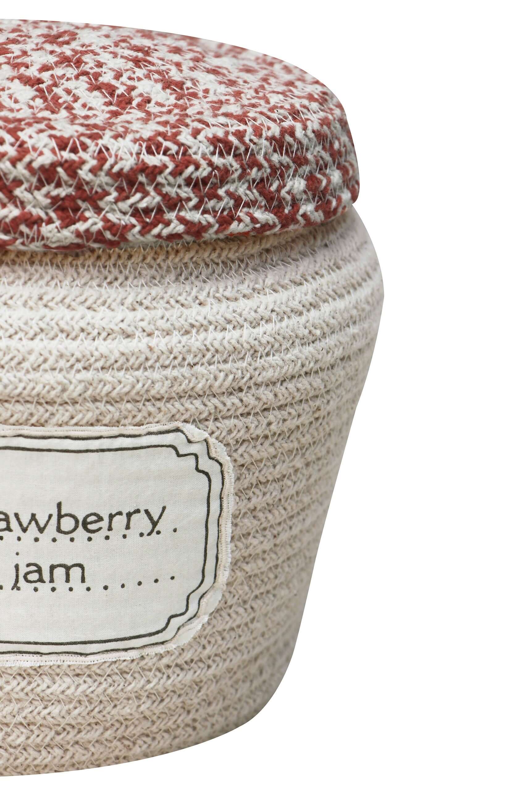 Decorative Strawberry Jam Basket