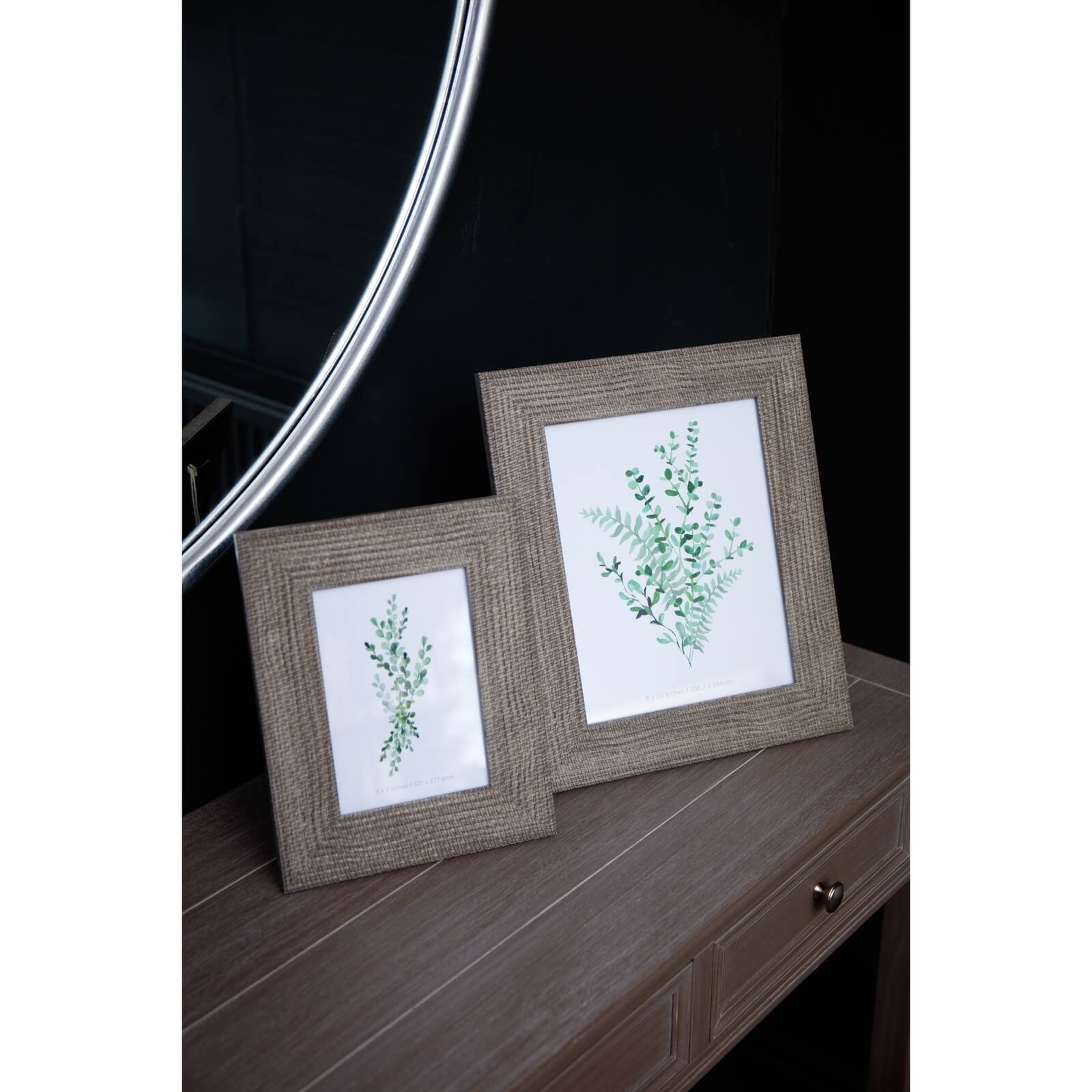 Rustic Handcrafted Woven Picture Frame 5x7
