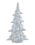 Large Snowy Fir Tree Winter Decor Accent