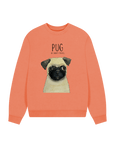 Pug Women's Oversized Sweatshirt