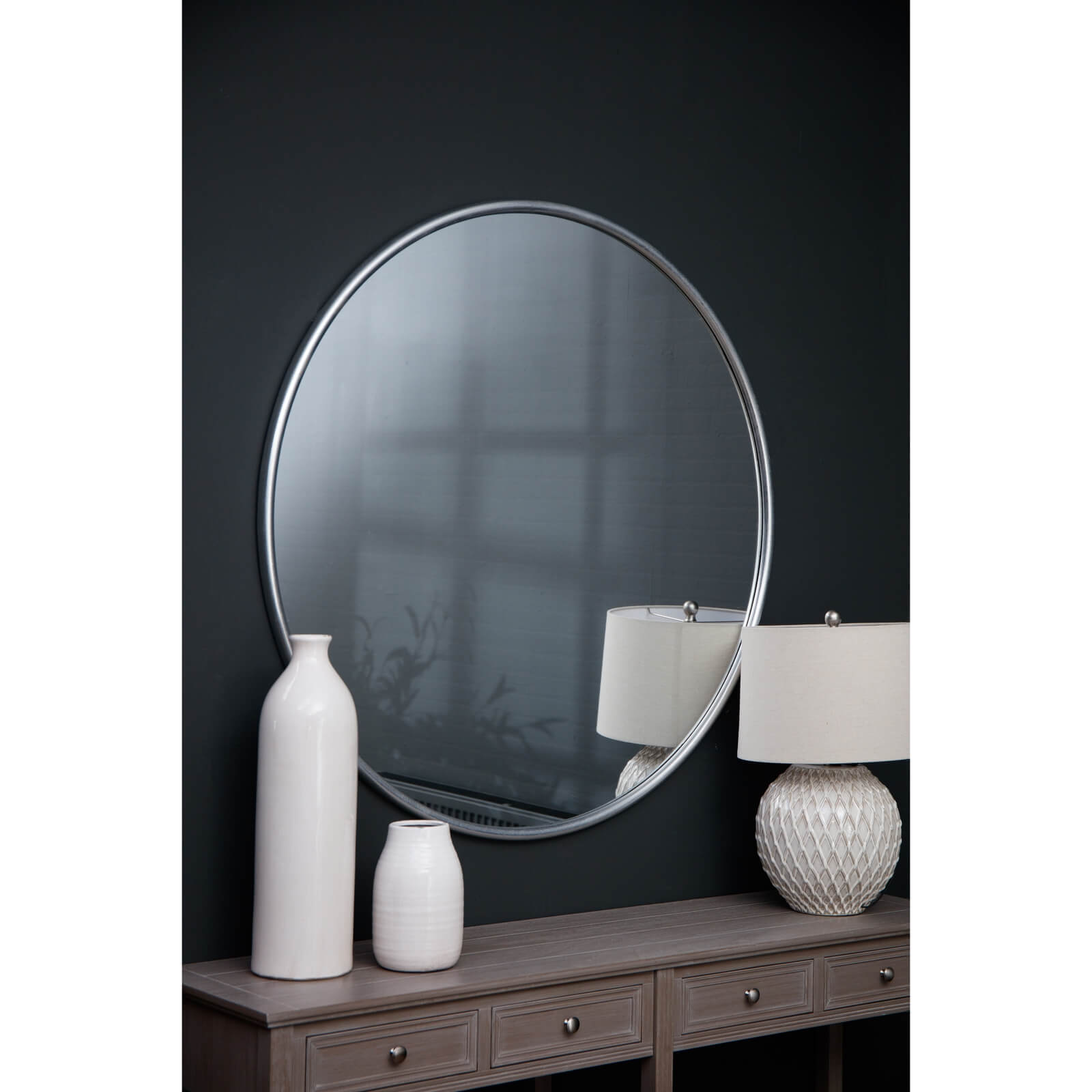 Elegant Garda White Stefanie Vase | Modern Home Decor