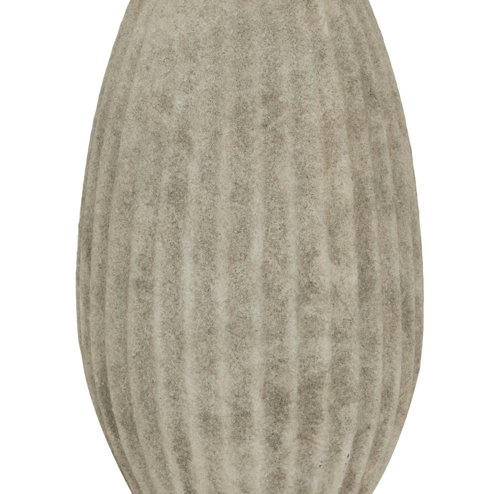 Large Light Grey Olpe Vase