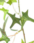 Lifelike artificial ivy garland with realistic green leaves, perfect for shelves or mantels, 170 cm long, fade-resistant plastic. by sostter at brixbailey.com