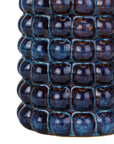 Blue Bubble Ceramic Umbrella Stand