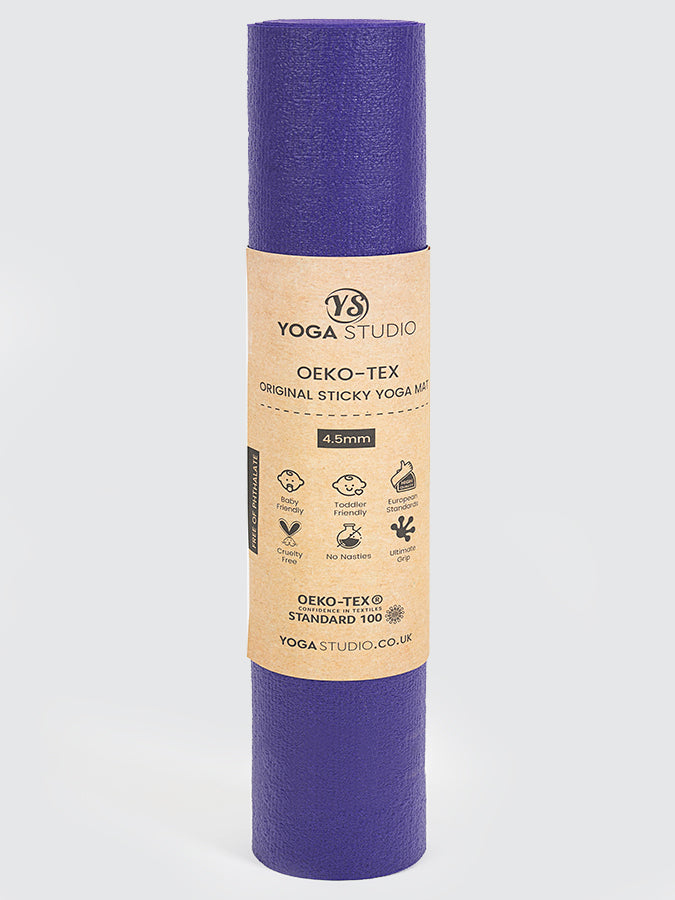 Yoga Studio Oeko-Tex Long &amp; Wide Yoga Mat 4.5mm