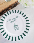 Bone China Plates - Set Of 6