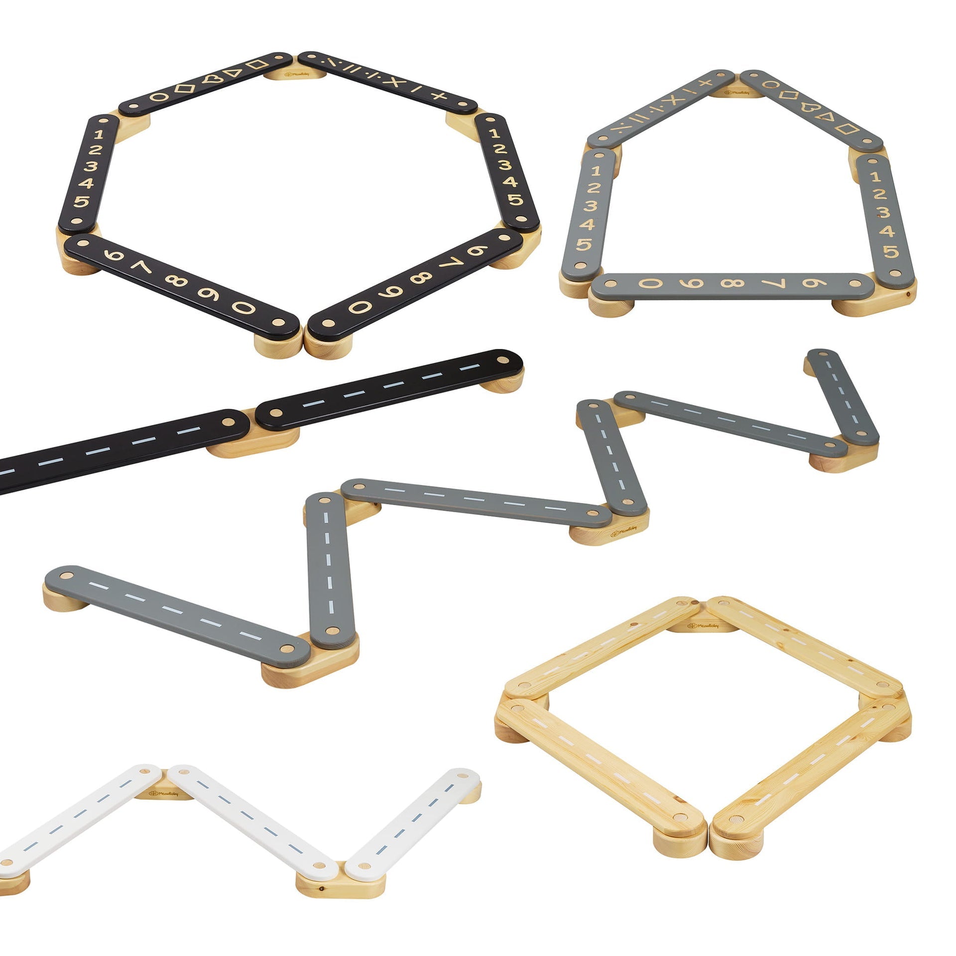 Educational Wooden Balance Beam for Kids - Fun &amp; Learning Toy by MeowBaby at www.brixbailey.com