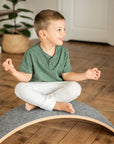 Versatile Kids Balance Board – Montessori Inspired & Durable by MeowBaby at www.brixbailey.com