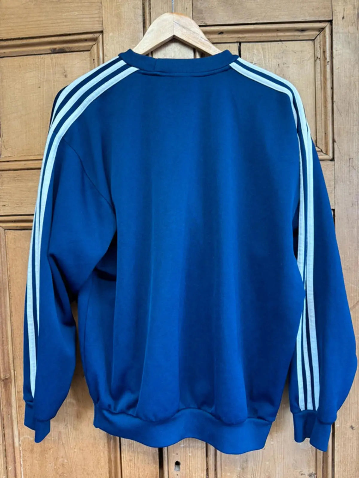 Vintage 90s Adidas Spell Out Jumper Sweater Sweatshirt Top mens Large