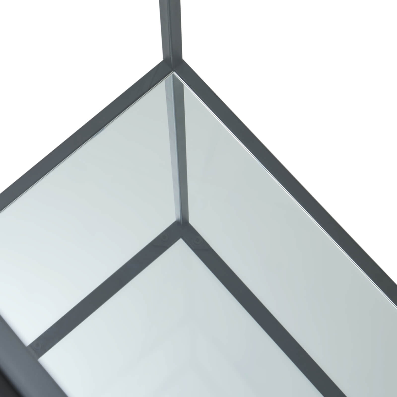 Sleek Lennox Black Console Table | Modern Framed Design