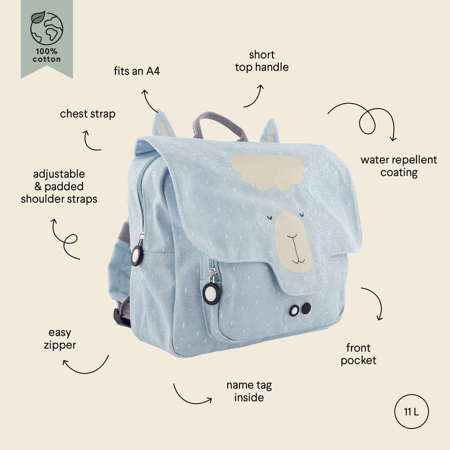 School Bag - Mr Alpaca