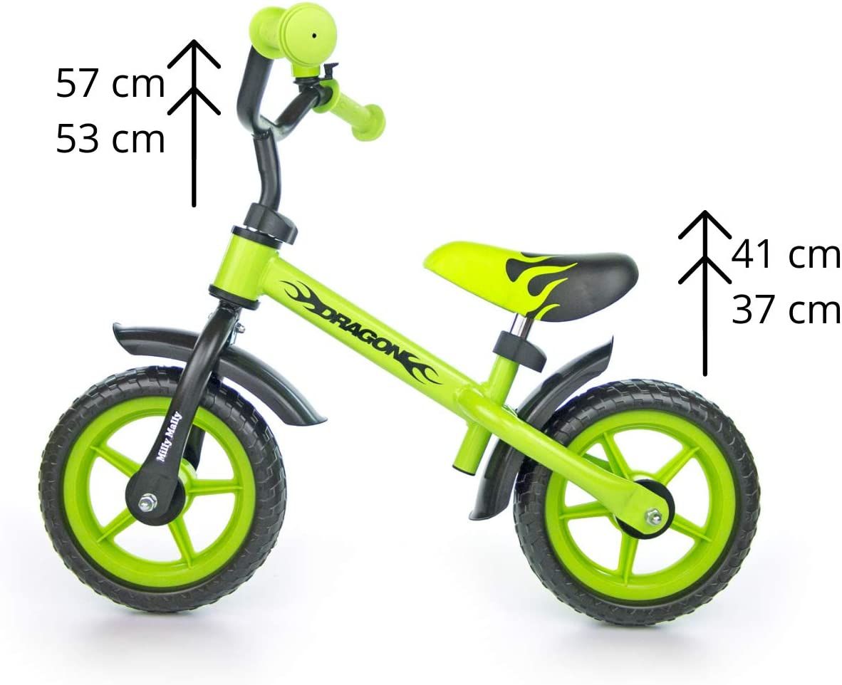 Unleash Adventure with the Milly Mally Dragon Balance Bike by Milly Mally at www.brixbailey.com