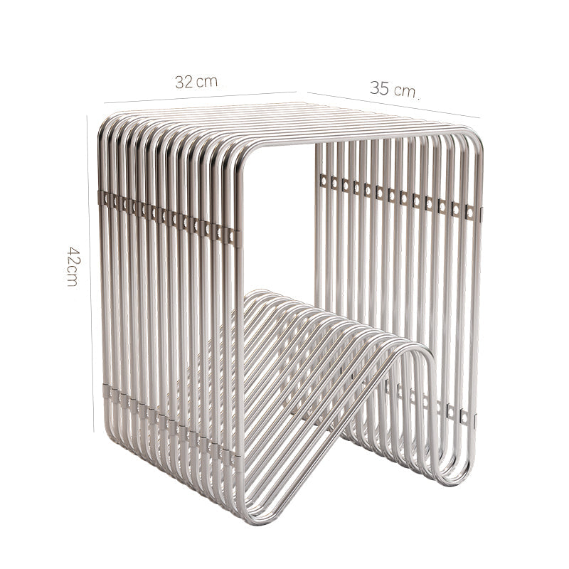 Minimalist Metal Magazine Rack-6