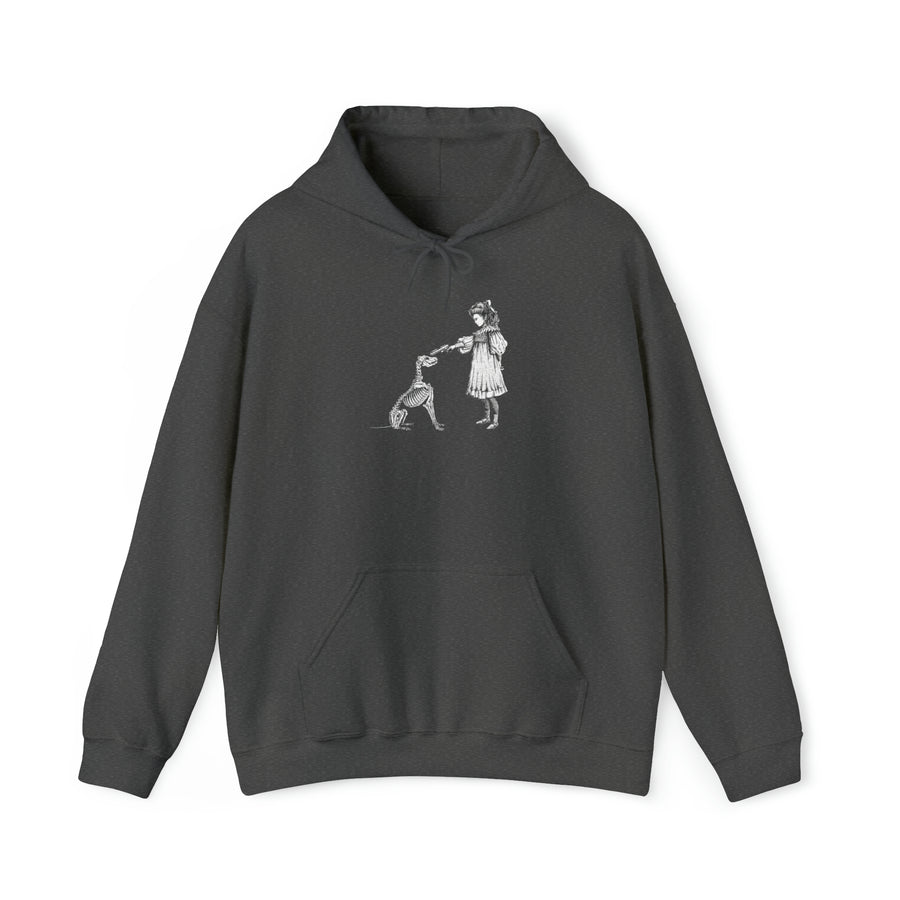 Graphic Print Unisex Hooded Sweatshirt
