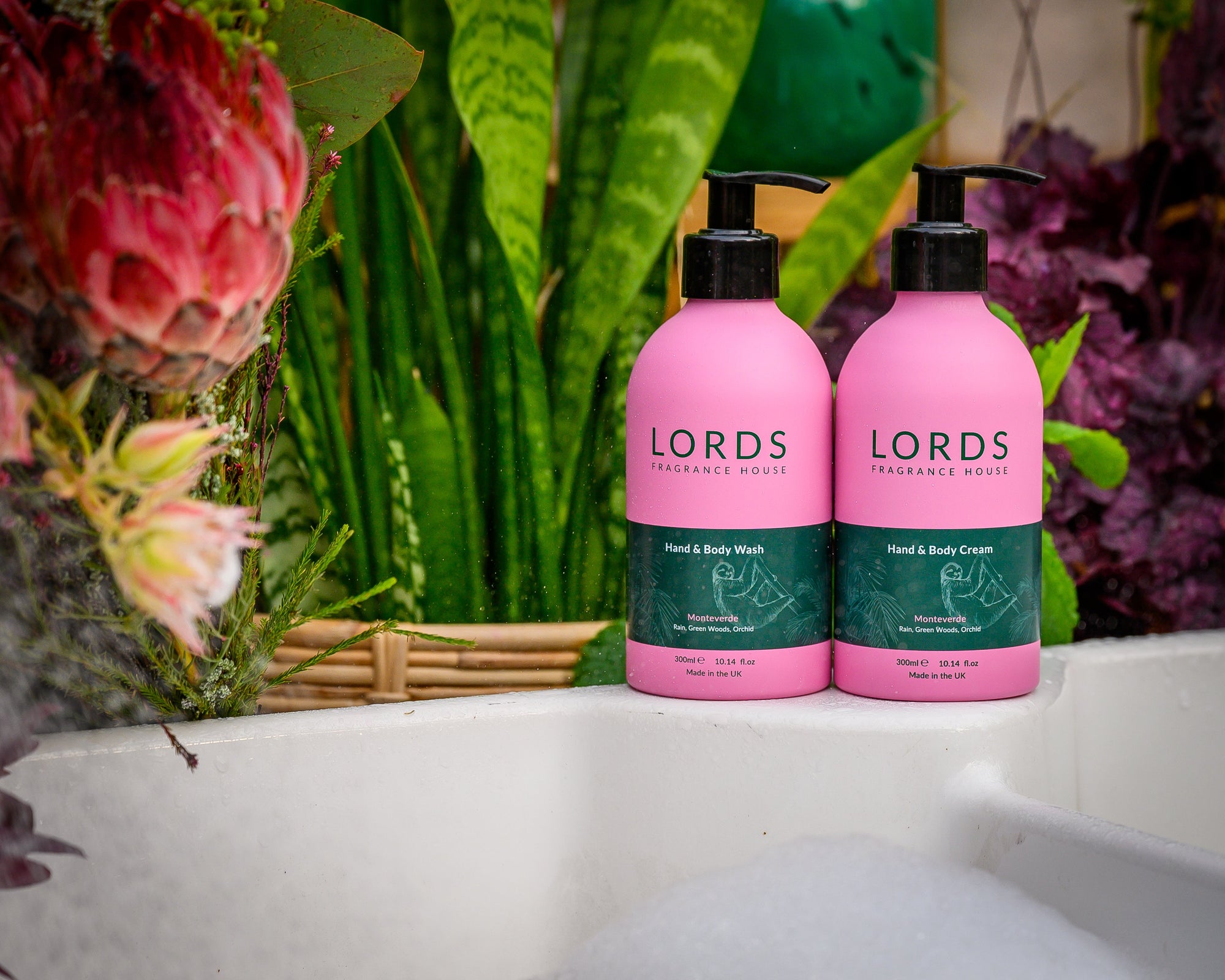 Hand &amp; Body Wash, Pink, Rinse &amp; Repeat Aluminium