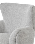 Oversized Greige Armchair in Fabulous Comfort and Modern Style
