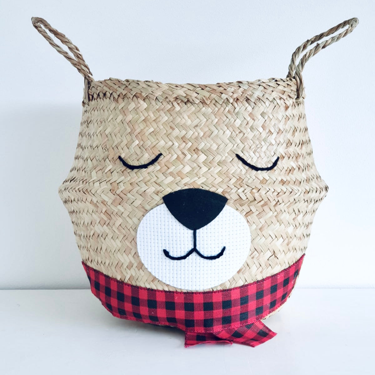 Christmas bear basket - Medium