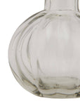 Large Bud Vase Clear Glass Modern Centrepiece