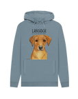 The Snack Sensei Hoodie: Featuring the Fox Red Labrador