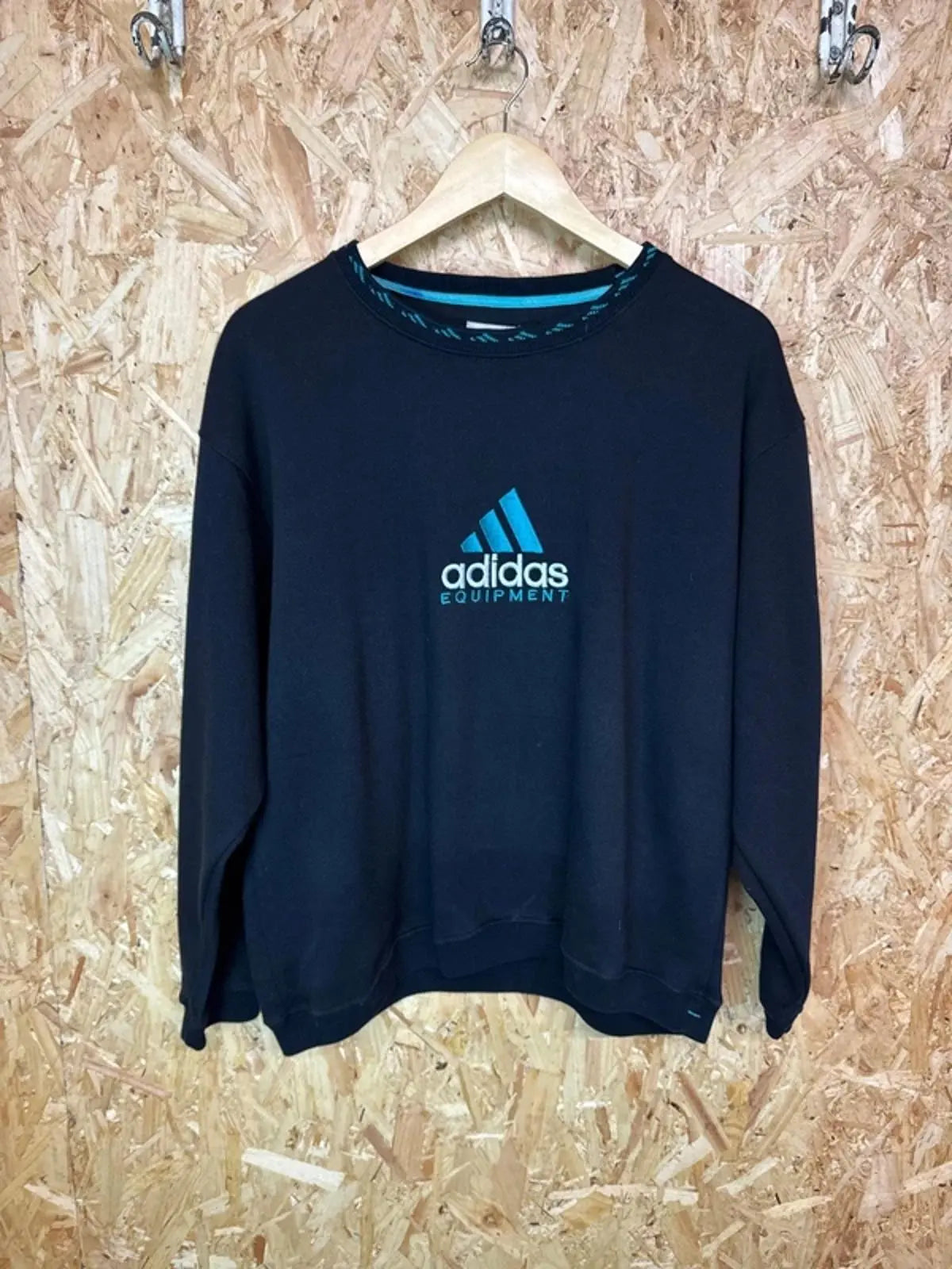 Vintage original 1990’s Adidas equipment jumper ,sweatshirt , unisex medium 