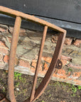 Antique Cast Iron Corner Hay Rack Stable Garden Wall Planter 81cm