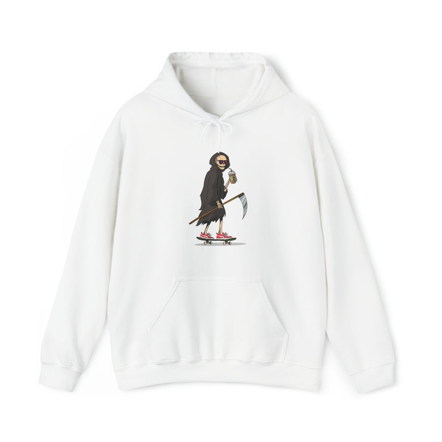 Graphic Print Unisex Hooded Sweatshirt