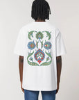 Arabic Art Organic Cotton T-Shirt – Ethically Made & Eco-Friendly by Hopera at www.brixbailey.com