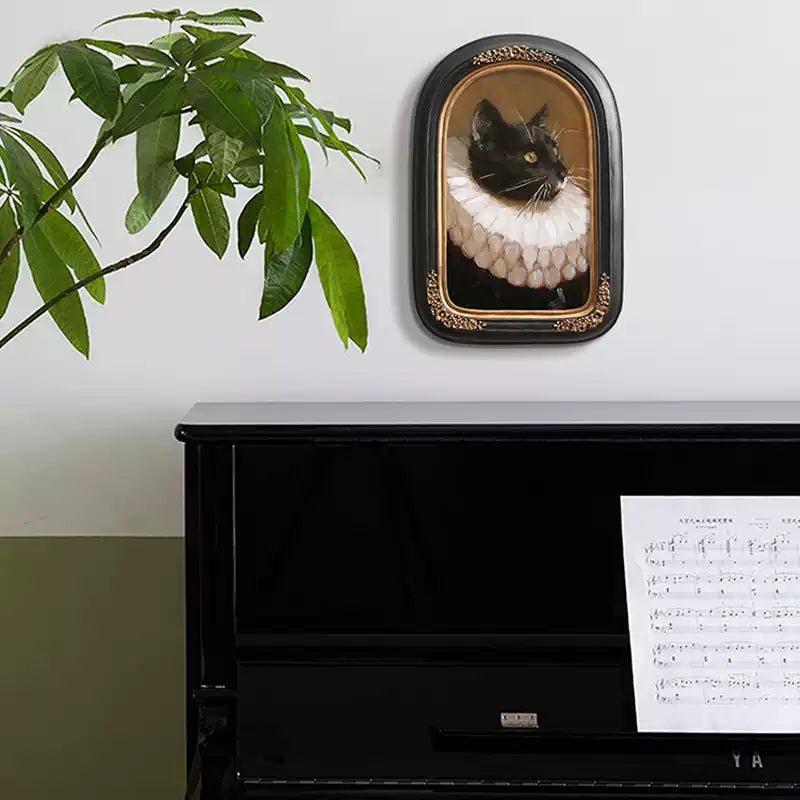 Regal Cat Portrait Wall Art-3