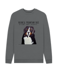 Get Cozy with Your Giant Furry Therapist – Bernese Mountain Dog Sweatshirt!