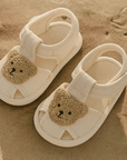 The Bear Beige Summer Sandals Set