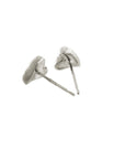 Simply Heart Silver Stud Earrings