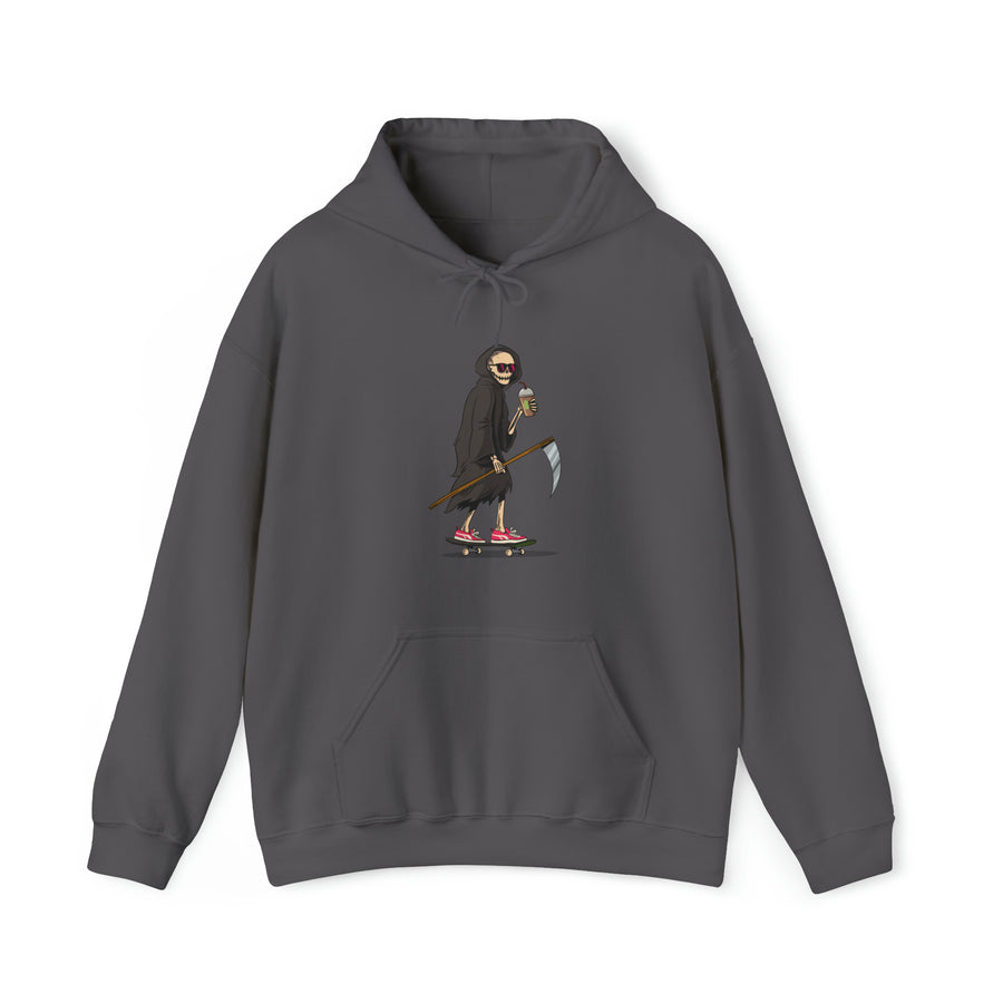 Graphic Print Unisex Hooded Sweatshirt