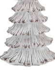 Mini Snowy Fir Tree Statue