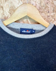 Vintage original 1990’s Ellesse Spell Out jumper sweatshirt unisex Medium 