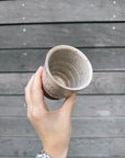 Flat white cups