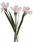 Pale Pink Fringed Iris Stem Artificial Flower