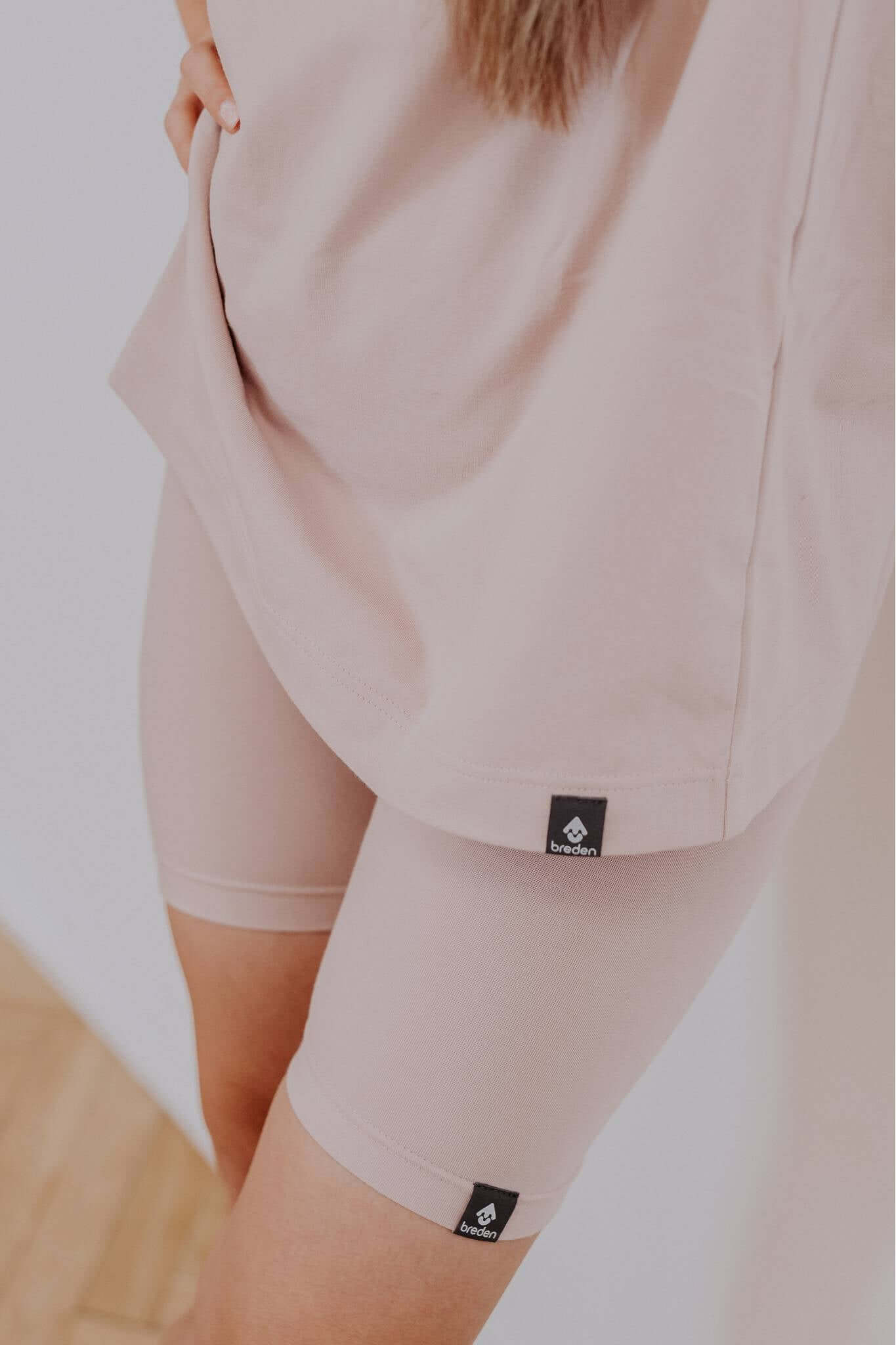 Womens Short Biker Leggings