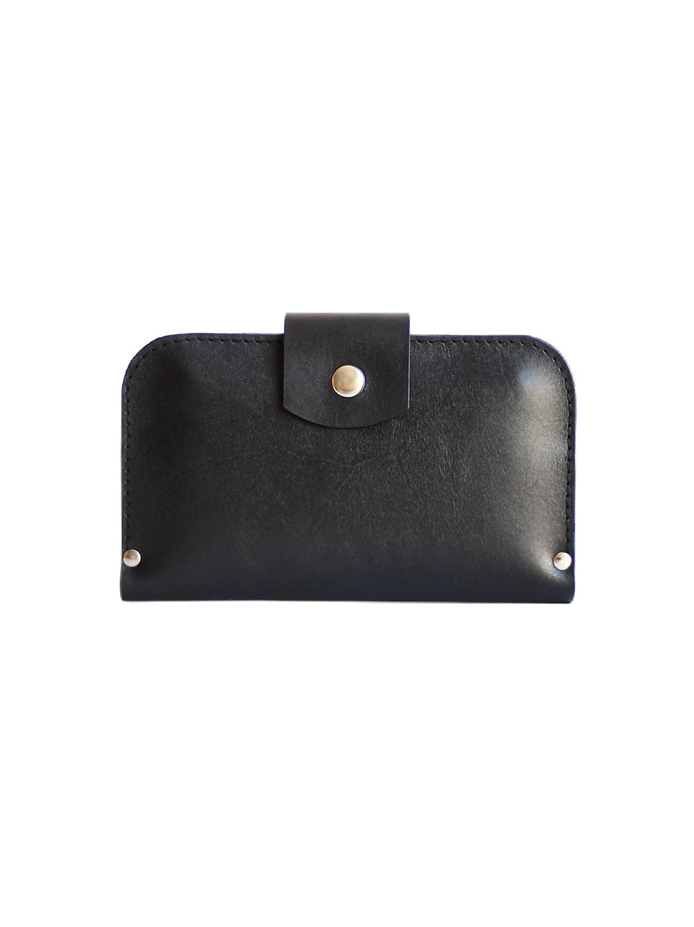 Saturday Wallet in Black Leather