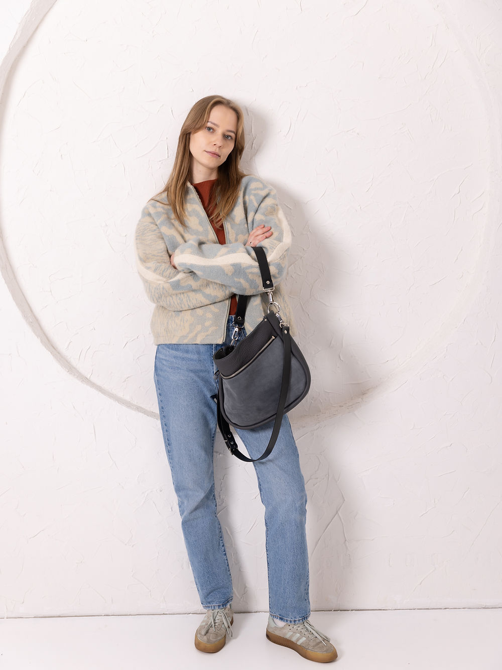 STELLA Black Leather Handbag - Handmade &amp; Versatile by TOKS VISOKS at www.brixbailey.com