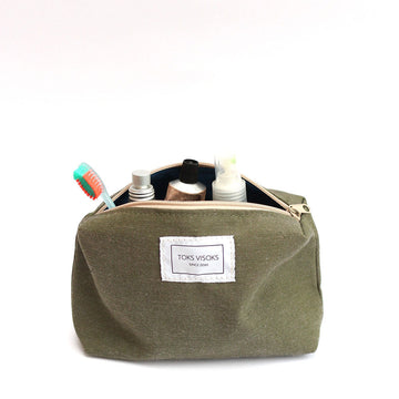 LORNA Makeup Bag - Army Green