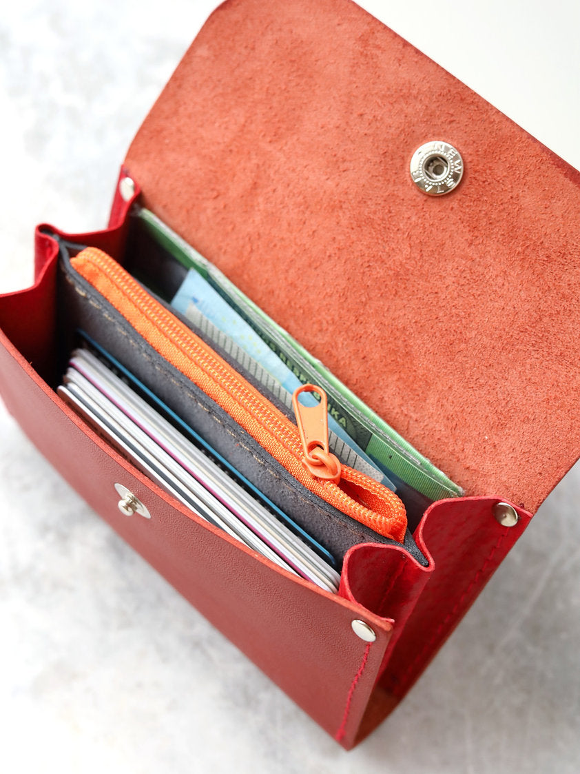 FRIDAY Wallet - Faded Red