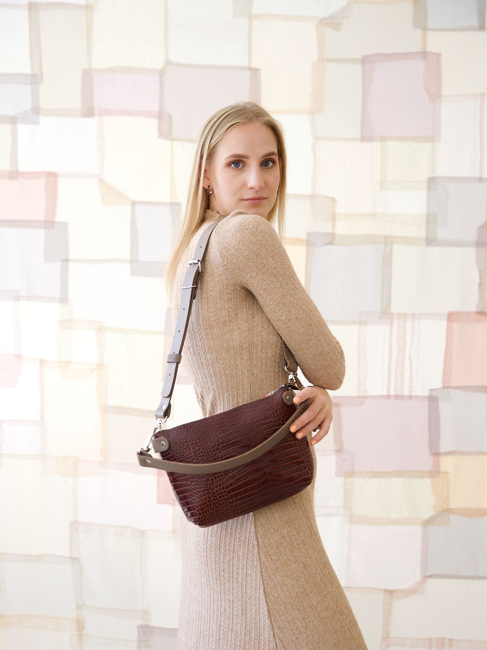 TOMMY Leather Pouch Bag – Versatile &amp; Handcrafted in Lithuania by TOKS VISOKS at www.brixbailey.com