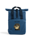 Wire Haired Dachshund Roll-Top Backpack – Small Dog, Big Adventure!