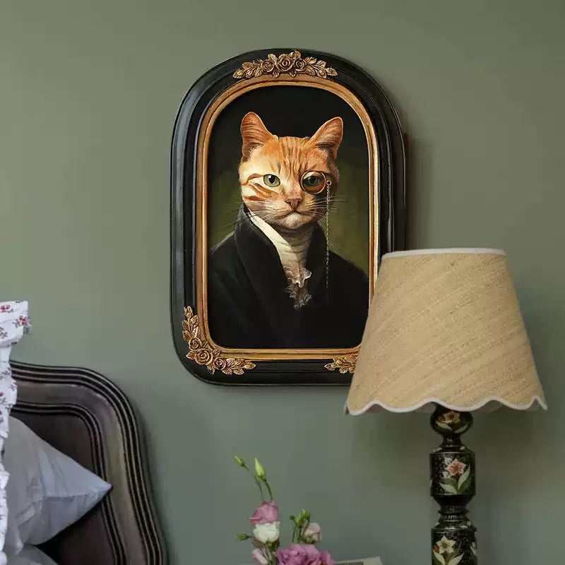 Regal Cat Portrait Wall Art-2