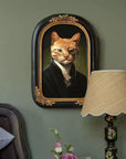 Regal Cat Portrait Wall Art-2