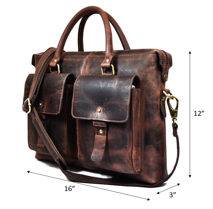 Berkeley Leather Portfolio Bag