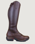 Nebraska Wool-lined Long Riding Boots - Brown