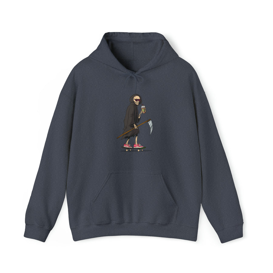 Graphic Print Unisex Hooded Sweatshirt