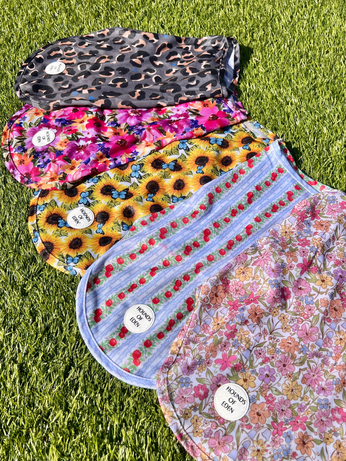 Sunflower Flutter Dog Cooling Vest