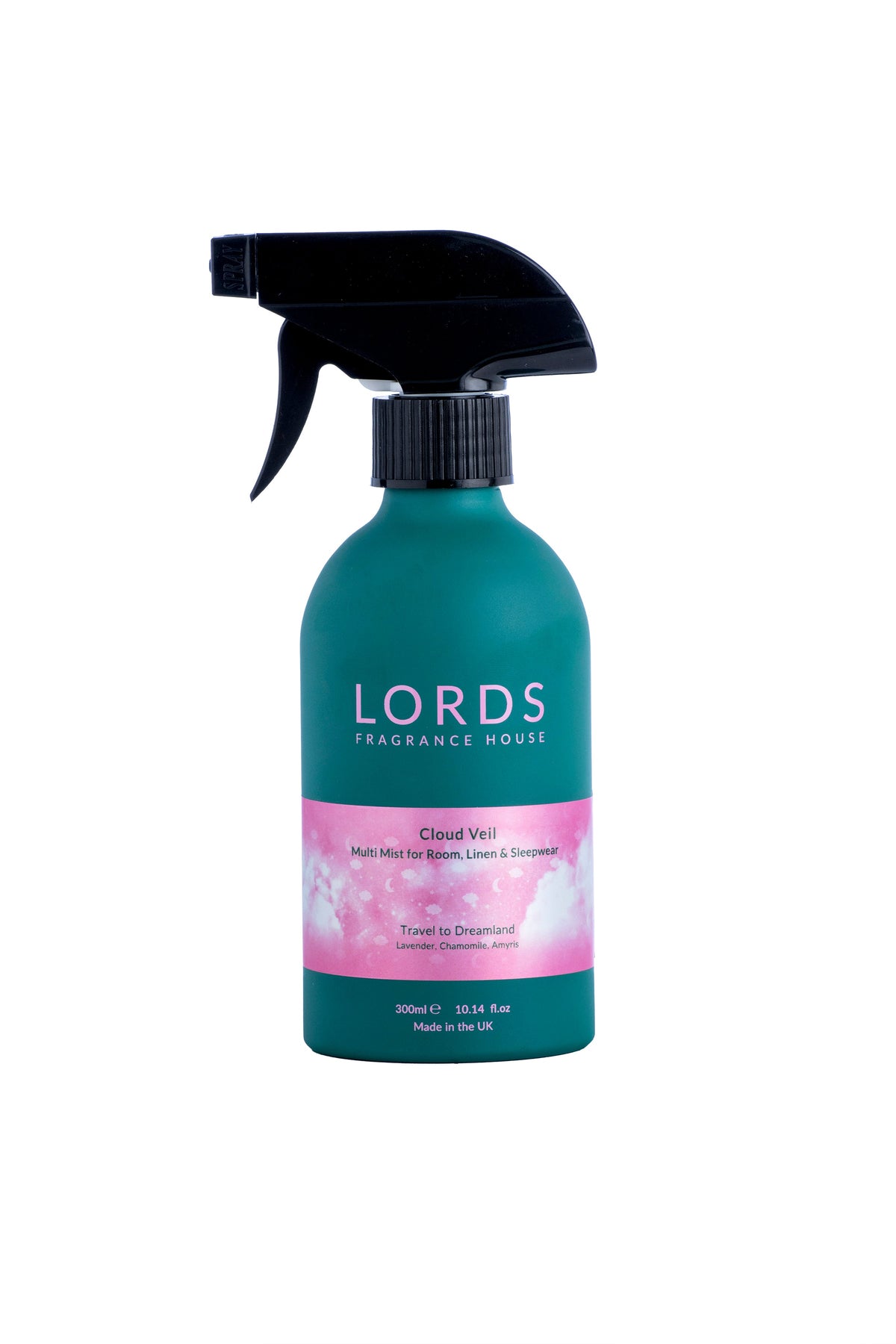 Room &amp; Linen Spray Green Aluminium
